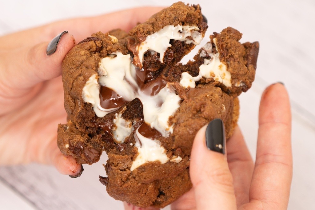 Triple Chocolate Chip Cookie