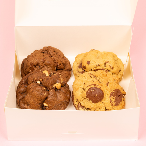 Chocoholics Delight Pack (4 Cookies)