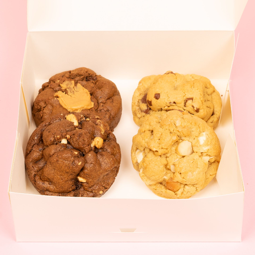 Nutty Indulgence Pack (4 Cookies)